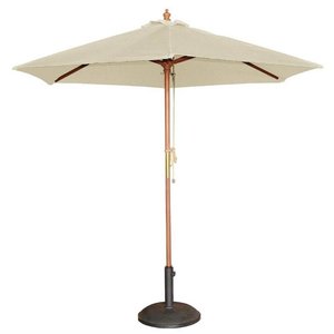 Bolero Parasol okrągły | kremowy | 2520(H) x 3000(Ø) mm