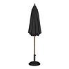Bolero Parasol okrągły | czarny | 2520(H) x 3000(Ø) mm