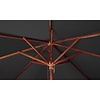 Bolero Parasol okrągły | czarny | 2520(H) x 3000(Ø) mm