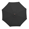 Bolero Round Parasol 3m Diameter Black