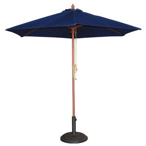Bolero Parasol okrągły | granatowy | 2520(H) x 3000(Ø) mm