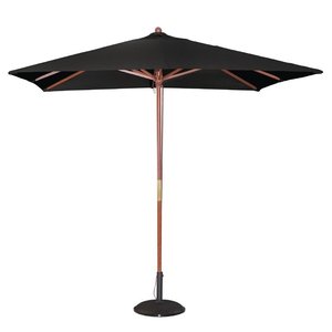 Bolero Parasol kwadratowy 2,5 m | czarny