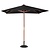 Bolero Parasol kwadratowy 2,5 m | czarny