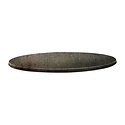 Topalit Round Table Top ø 700 mm, Brown Laminated Wood