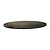 Topalit Round Table Top ø 700 mm, Brown Laminated Wood