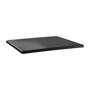 Topalit Rectangular Table Top 800 x 1200 mm, Black Laminated Wood Topalit Rectangular Table Top 800 x 1200 mm, Black Laminated Wood