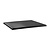 Topalit Rectangular Table Top 800 x 1200 mm, Black Laminated Wood