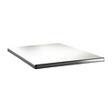 Topalit Square Table Top 800 x 800 mm, Grey Laminated Wood