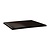 Topalit Blat do stołu prostokątny 800 x 1200 mm z drewna laminowanego czarny
