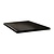 Topalit Blat do stołu kwadratowy 700 x 700 mm z drewna laminowanego czarny