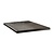 Topalit Blat do stołu kwadratowy 700 x 700 mm z drewna laminowanego ciemno brązowy