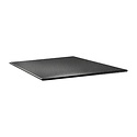 Topalit Square Table Top 800 x 800 mm, Black Laminated Wood
