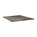 Topalit Square Table Top 800 x 800 mm, Brown Laminated Wood