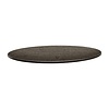 Topalit Round Table Top ø 800 mm, Brown Laminated Wood