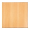 Bolero Blat do stołu kwadratowy 700 x 700 mm z laminowanej płyta wiórowej jasno brązowy
