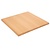 Bolero Blat do stołu kwadratowy 700 x 700 mm z laminowanej płyta wiórowej jasno brązowy