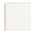 Bolero Square Table Top 700 x 700 mm, White Laminated Wood