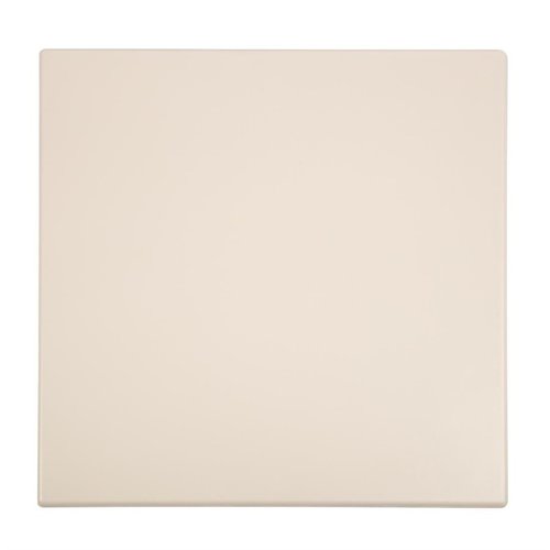 Bolero Square Table Top 700 x 700 mm, White Laminated Wood Bolero Square Table Top 700 x 700 mm, White Laminated Wood