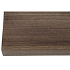 Bolero Blat do stołu kwadratowy 700 x 700 mm z płyty wiórowej pokrytej melaminą ciemno brązowy