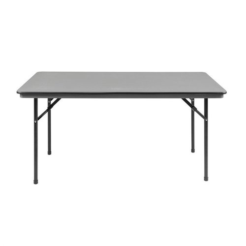 Bolero ABS Rectangular Folding Table Grey 5ft