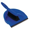 Jantex Soft Dustpan and Brush Set Blue Jantex Soft Dustpan and Brush Set Blue