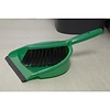 Jantex Soft Dustpan and Brush Set Green Jantex Soft Dustpan and Brush Set Green
