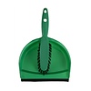 Jantex Soft Dustpan and Brush Set Green Jantex Soft Dustpan and Brush Set Green