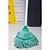 Jantex Bio Fresh Socket Mop Head Green