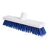 Jantex Hygiene Broom Soft Bristle Blue 12in