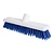 Jantex Hygiene Broom Soft Bristle Blue 12in
