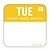 Vogue Dissolvable Food Rotation Labels Tuesday (Pack of 1000)