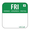 Vogue Dissolvable Food Rotation Labels Friday (Pack of 1000)