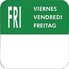 Vogue Removable Day of the Week Labels (Pack of 7000)