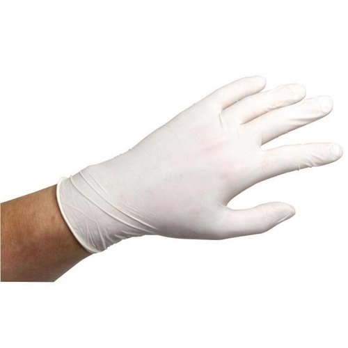 XXLselect Latex Disposable Gloves, Size XL, Powdered, White (Pack of 100) XXLselect Latex Disposable Gloves, Size XL, Powdered, White (Pack of 100)