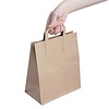 XXLselect Recycled Brown Paper Carrier Bags Large (Pack of 250)