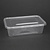 Fiesta Plastic Microwavable Containers With Lid Medium 650ml (Pack of 250)