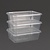 Fiesta Plastic Microwavable Containers With Lid Medium 650ml (Pack of 250)