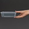 Fiesta Plastic Microwavable Containers With Lid Medium 650ml (Pack of 250)