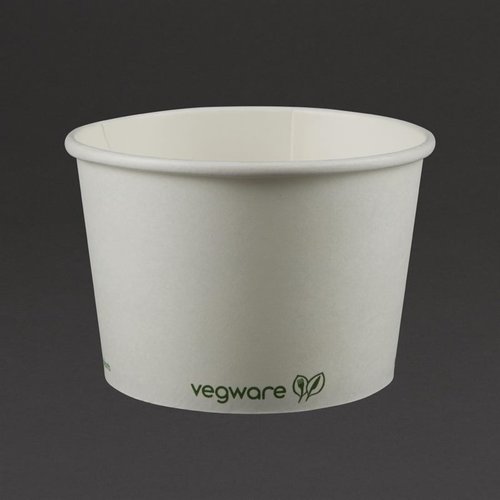 Vegware Pojemnik 500 szt. | 8(h)x 11,5(Ø) cm