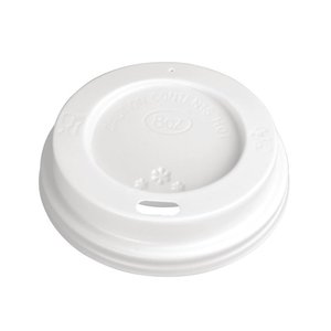 Fiesta White Disposable Coffee Cup Lids 225 ml (Pack of 1000)