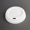 Fiesta White Disposable Coffee Cup Lids 340 ml and 455 ml (Pack of 1000)
