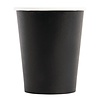 Fiesta Black Disposable Coffee Cups Single Wall 225 ml (Pack of 1000)