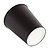 Fiesta Black Disposable Coffee Cups Single Wall 225 ml (Pack of 1000)