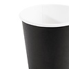 Fiesta Black Disposable Coffee Cups Single Wall 225 ml (Pack of 1000)