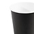Fiesta Black Disposable Coffee Cups Single Wall 225 ml (Pack of 1000)