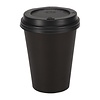 Fiesta Black Disposable Coffee Cups Single Wall 340 ml (Pack of 1000)