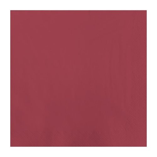XXLselect Lunch Napkins Bordeaux 330mm (Pack of 1500) XXLselect Lunch Napkins Bordeaux 330mm (Pack of 1500)