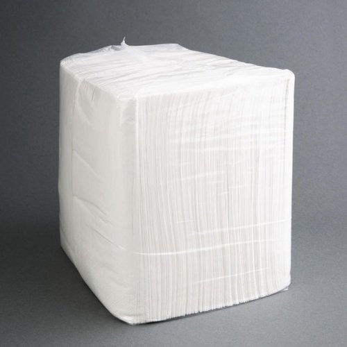 Fiesta White Dinner Napkin 400 x 400mm (Pack of 2000) Fiesta White Dinner Napkin 400 x 400mm (Pack of 2000)
