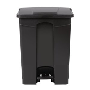 Jantex 65 L Black Polypropylene Pedal Bin, Lift Lid Jantex 65 L Black Polypropylene Pedal Bin, Lift Lid