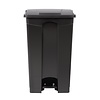 Jantex 87 L Black Polypropylene Pedal Bin, Lift Lid Jantex 87 L Black Polypropylene Pedal Bin, Lift Lid